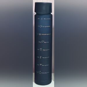 Inspiration Dark Blue Water Bottle